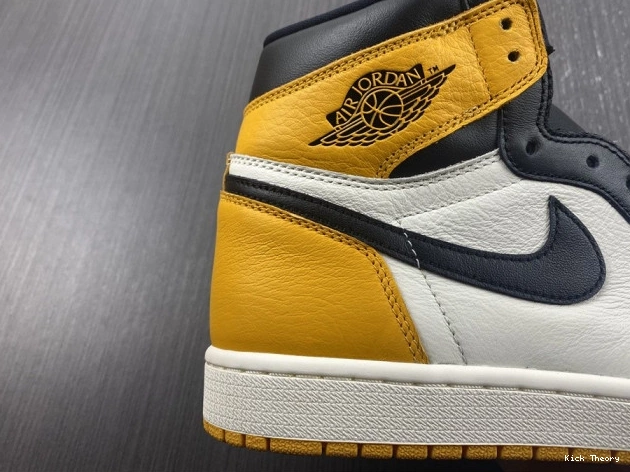 Kick Theory Air Yellow High Jordan Toe 555088-711 OG 1 0729